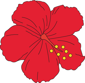 Flor esquina superior izquierda